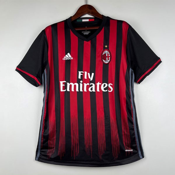 Tailandia Camiseta AC Milan 1st Retro 2016-2017